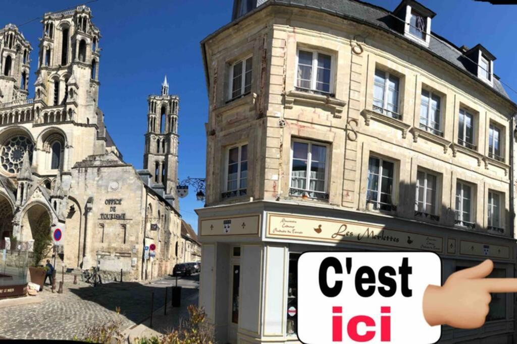 Laon : « Suite Privee Au Pied De La Cathedrale » Eksteriør bilde